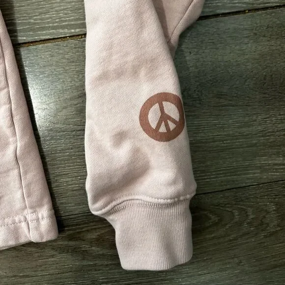 Madhappy Classics Light Pastel Pink Logo Hoodie French Terry - Picture 4 of 8